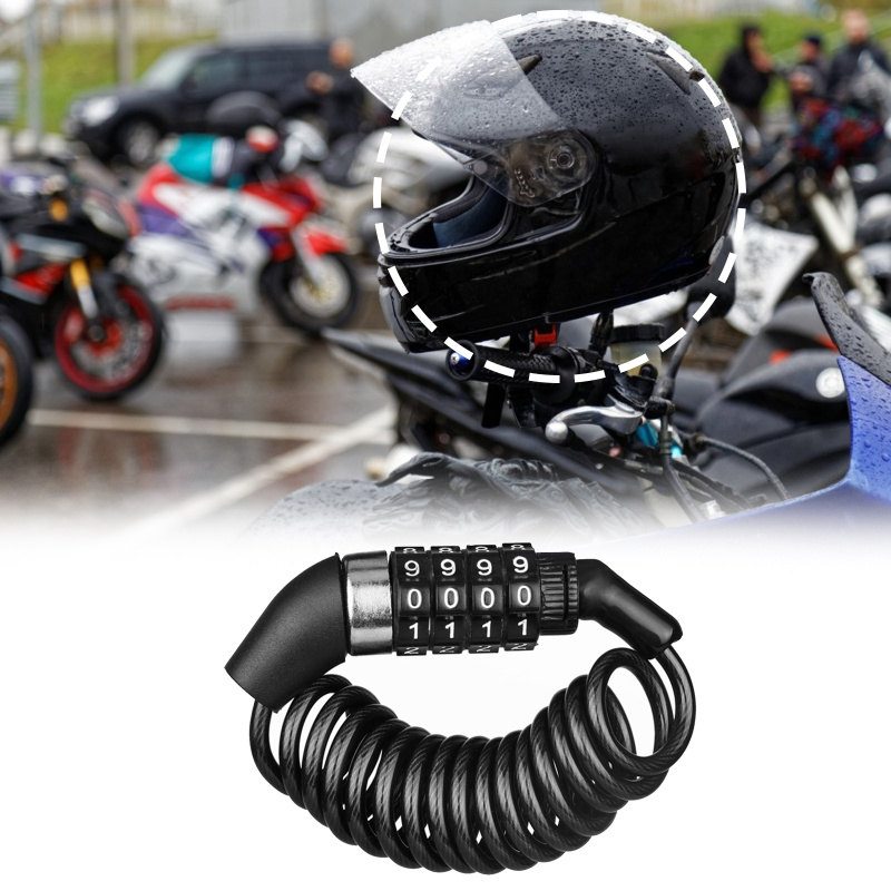 Chain Lock Combination - Chaîne antivol pour moto et vélo,