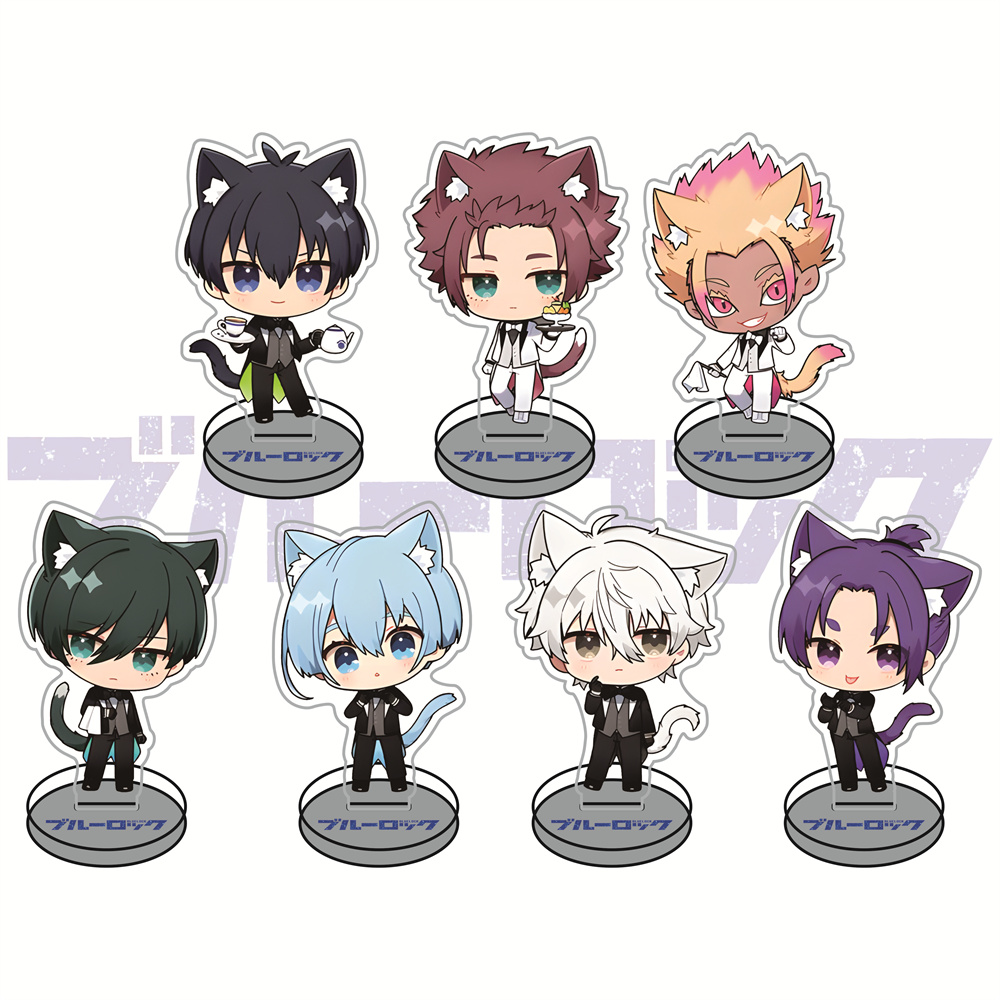 Chain Lock Combination - Figurines en acrylique Blue Lock Neko