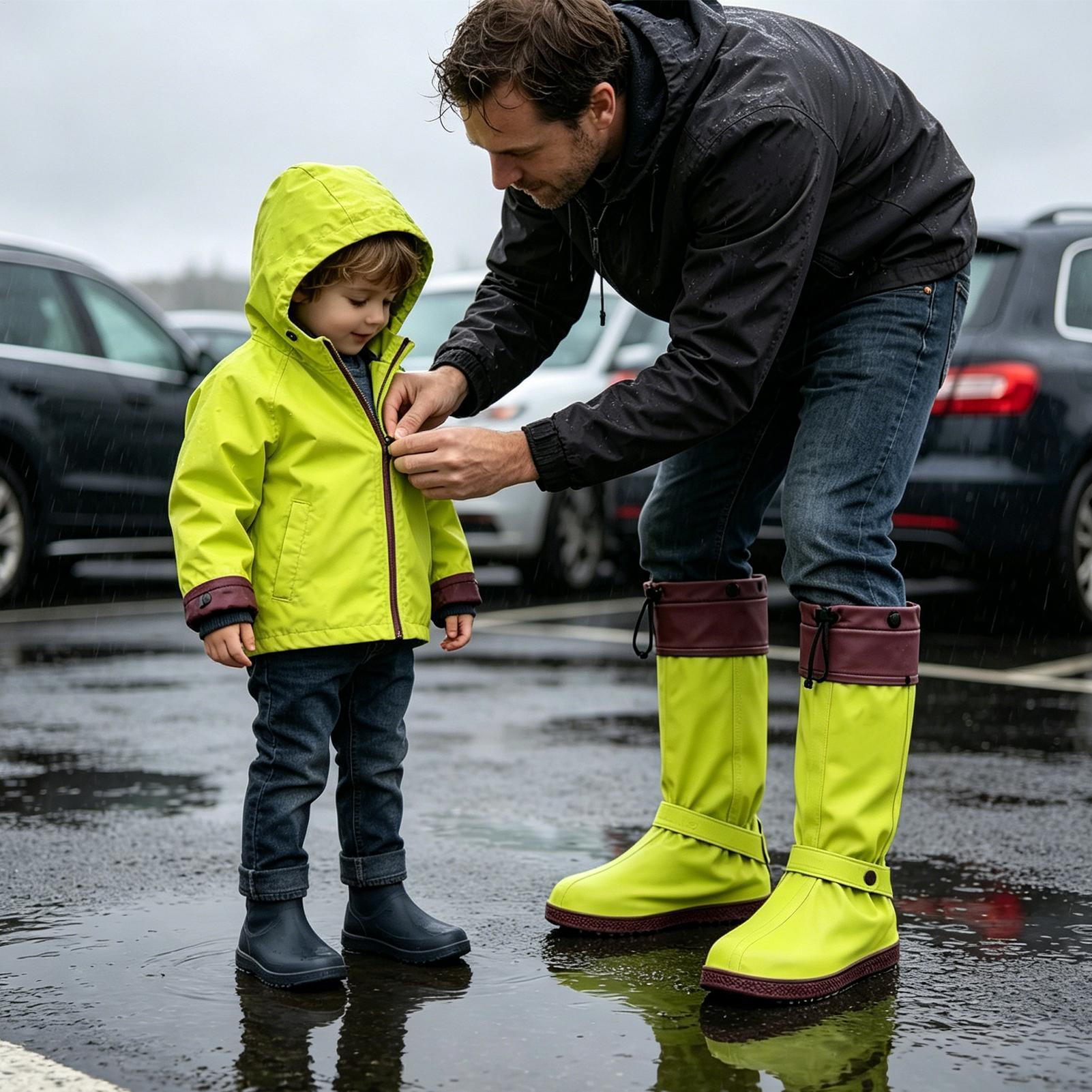 Couvre-chaussures de pluie réu - Cycling Commute In Rain avis et prix