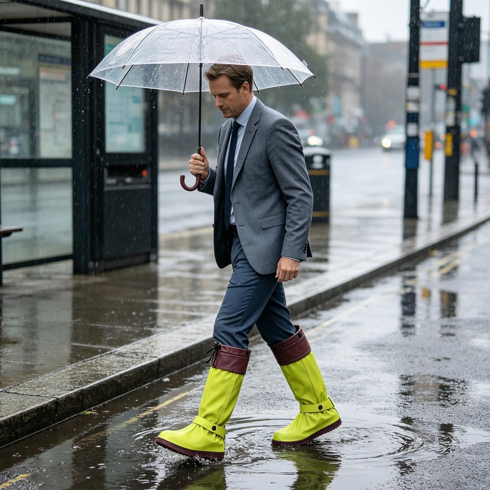 Couvre-chaussures de pluie à f - Cycling Commute Shoes avis et prix