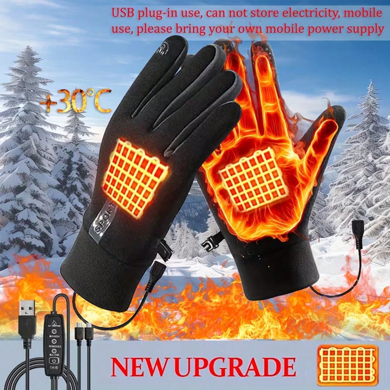 Gants chauffants sans batterie - Cycling Commute Essentials avis et prix