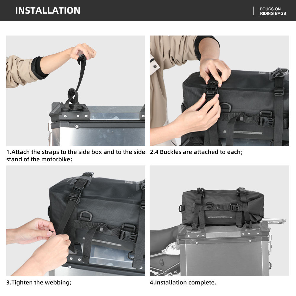 Rhinowalk – sacoche supérieure - Panniers Waterproof Rear avis et prix